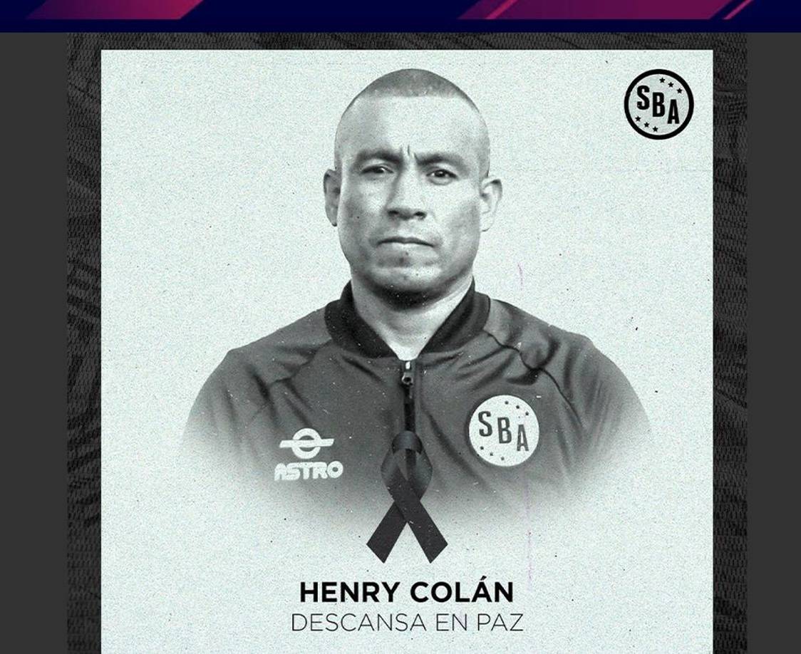 “Lamentamos informar el sensible fallecimiento de nuestro querido exjugador y director técnico de nuestra categoría 2011, Henry Colán. Extendemos nuestras más sinceras condolencias y elevamos una oración por su descanso eterno”, escribió el club.