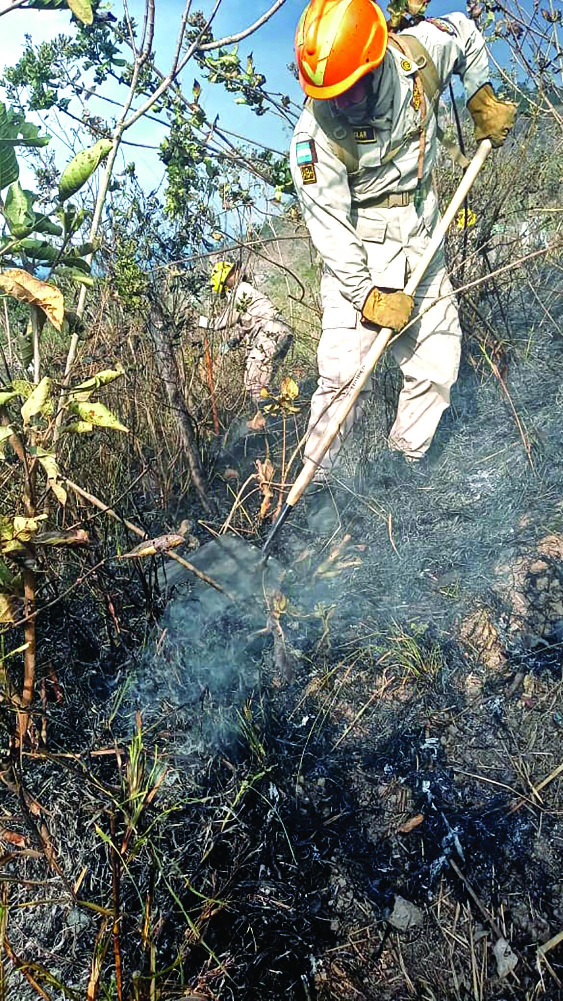 Actualmente, hay 30 incendios activos a nivel nacional, informaron las autoridades del ICF.