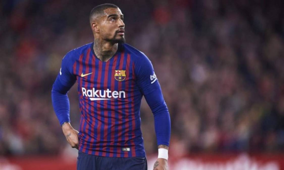 Kevin-Prince Boateng - El delantero ghanés fue fichado por el Barcelona en el mercado de invierno de 2019.