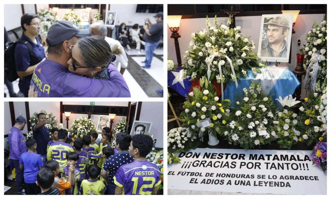 Rodeado de sus familiares, jugadores, exfutbolistas y los pequeños de su Academia, así fue el velatorio del del histórico entrenador Néstor Matamala.