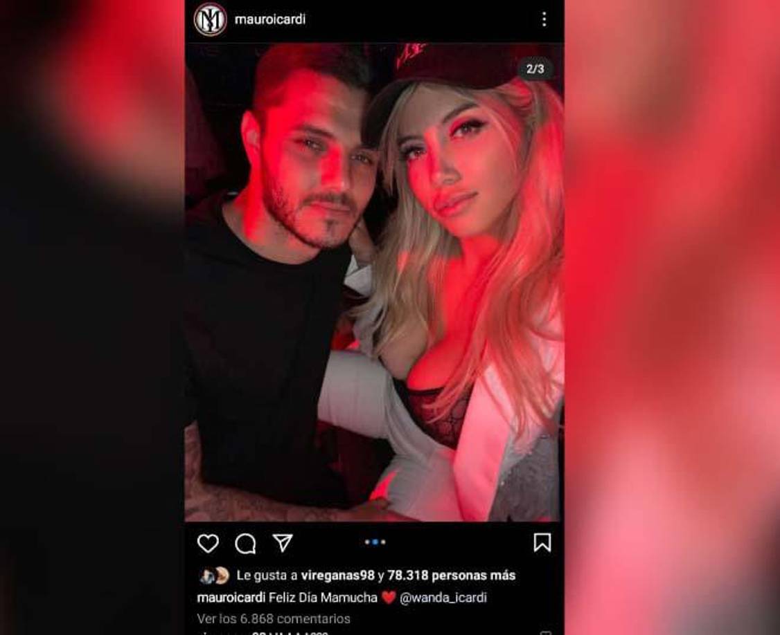 Mauro Icardi sorprendió a sus seguidores al publicar un emotivo saludo a Wanda Nara por el Día de la Madre. “Feliz Día Mamucha”, le escribió el delantero del PSG.