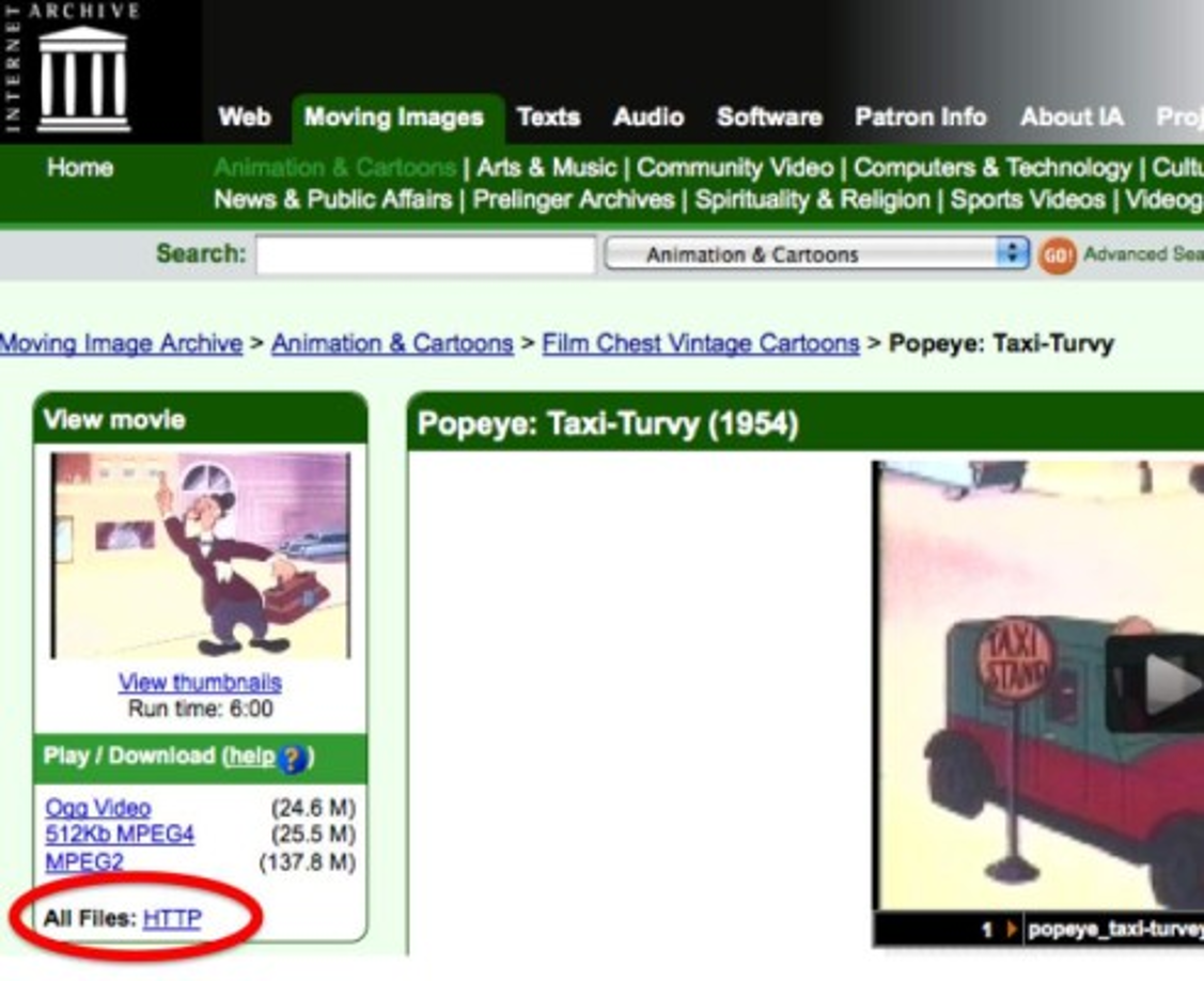 4. INTERNET ARCHIVE<br/>Cuando se trata de contenido gratis, este sitio no puede faltar en nuestra lista. Hay que hacer muy diestro en el uso del buscador pues la lista de material almacenado comprende, literalmente, millones de títulos.