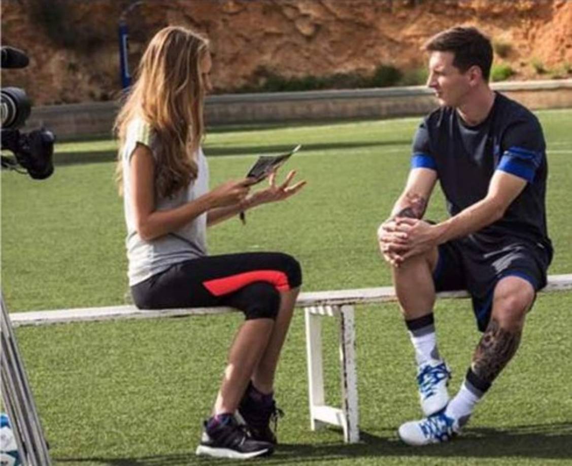 Gerber en la entrevista con Messi el crack argentino reveló importantes detalles de su vida.