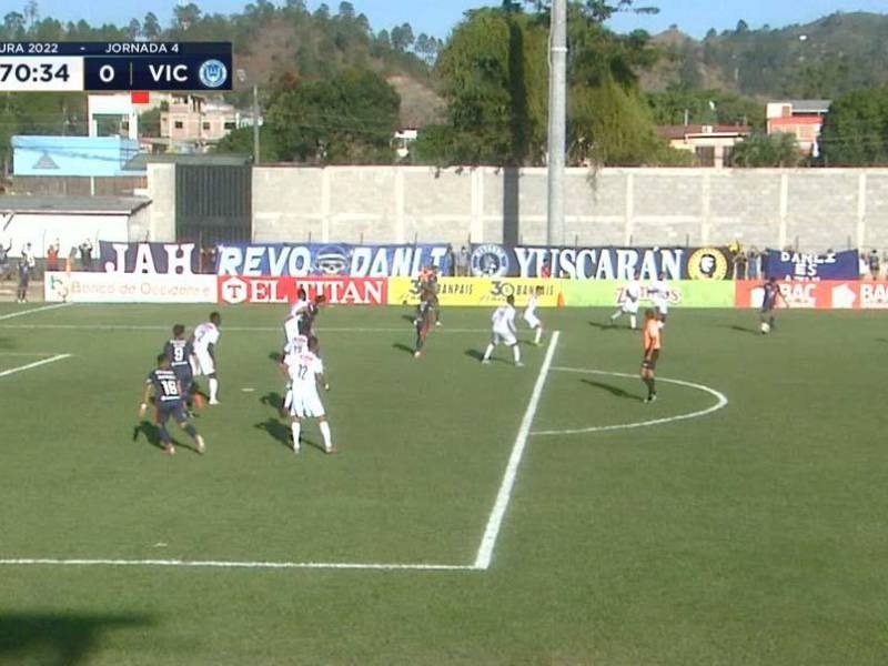 Otra polémica: El gol invalidado al Motagua - Victoria