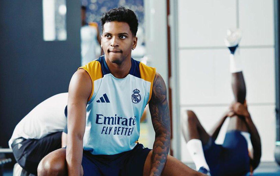 Rodrygo reacciona tras quedarse fuera de la lista del Balón de Oro