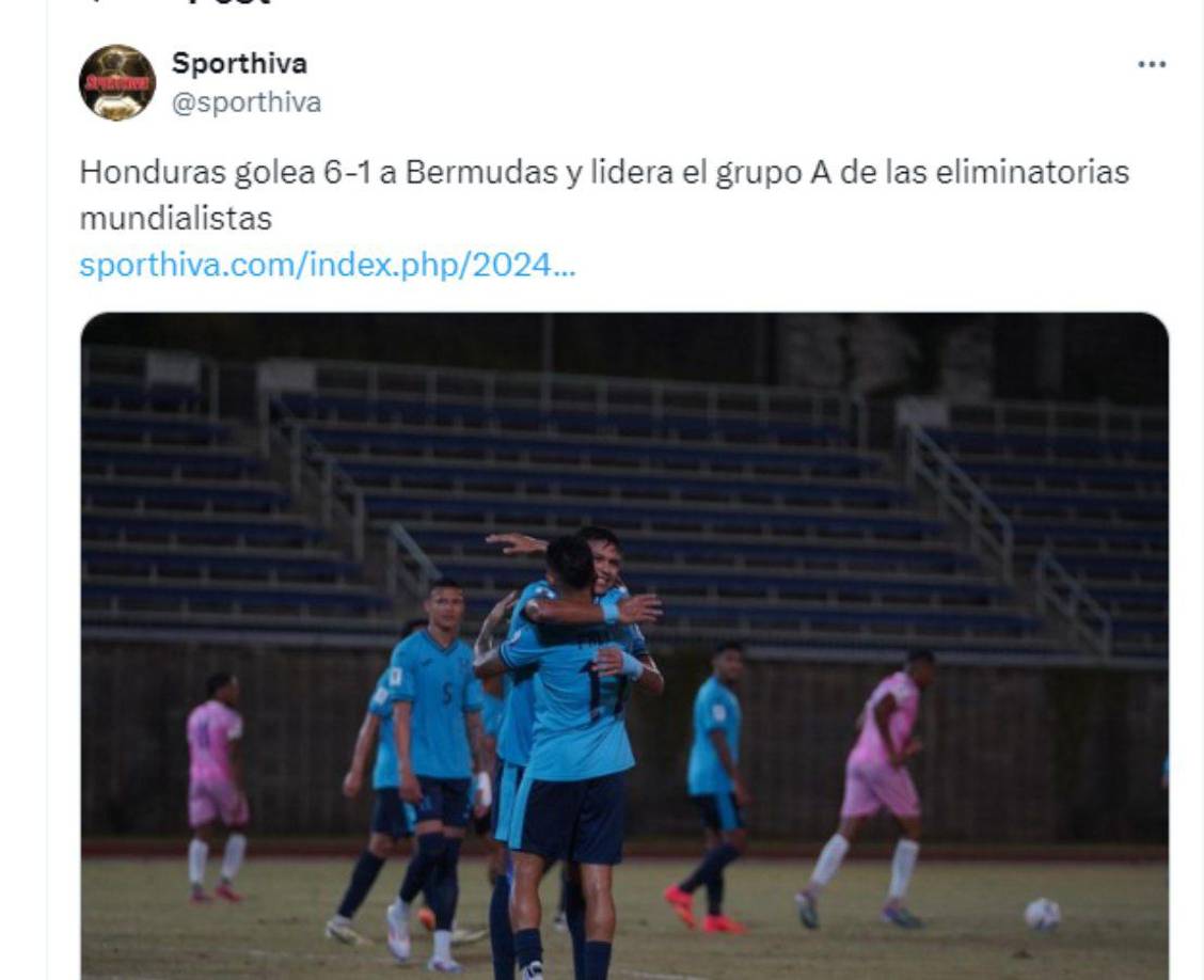 La H se llevó las portadas por su goleada ante Bermudas. 