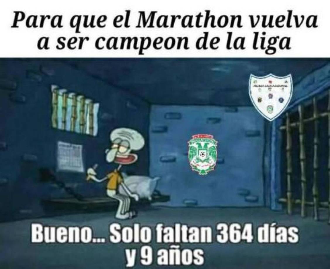 Memes: no perdonan a Marathón por eliminación en el repechaje ante Olancho FC