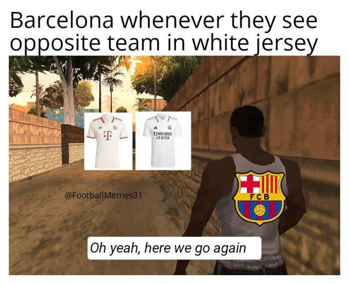 Burlas al Real Madrid: Los memes que dejó la goleada del Barcelona al Bayern en Champions