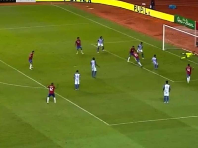 Otra vez in extremis: El gol con el que Honduras perdió ante Costa Rica