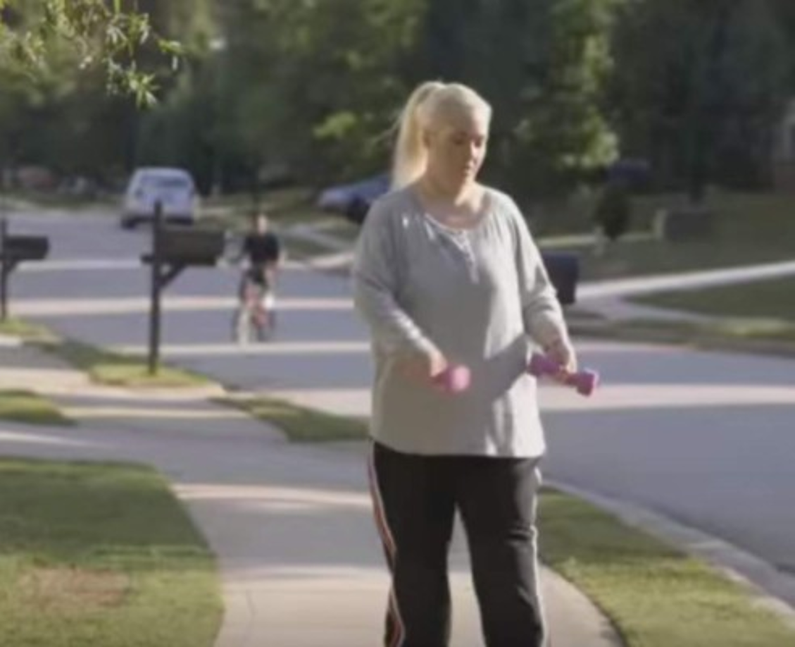 Pero la transformación sigue, 'Mamá June' no para de hacer ejercicio. La serie será estrenada este mes en los Estados Unidos y promete muchas sorpresas.