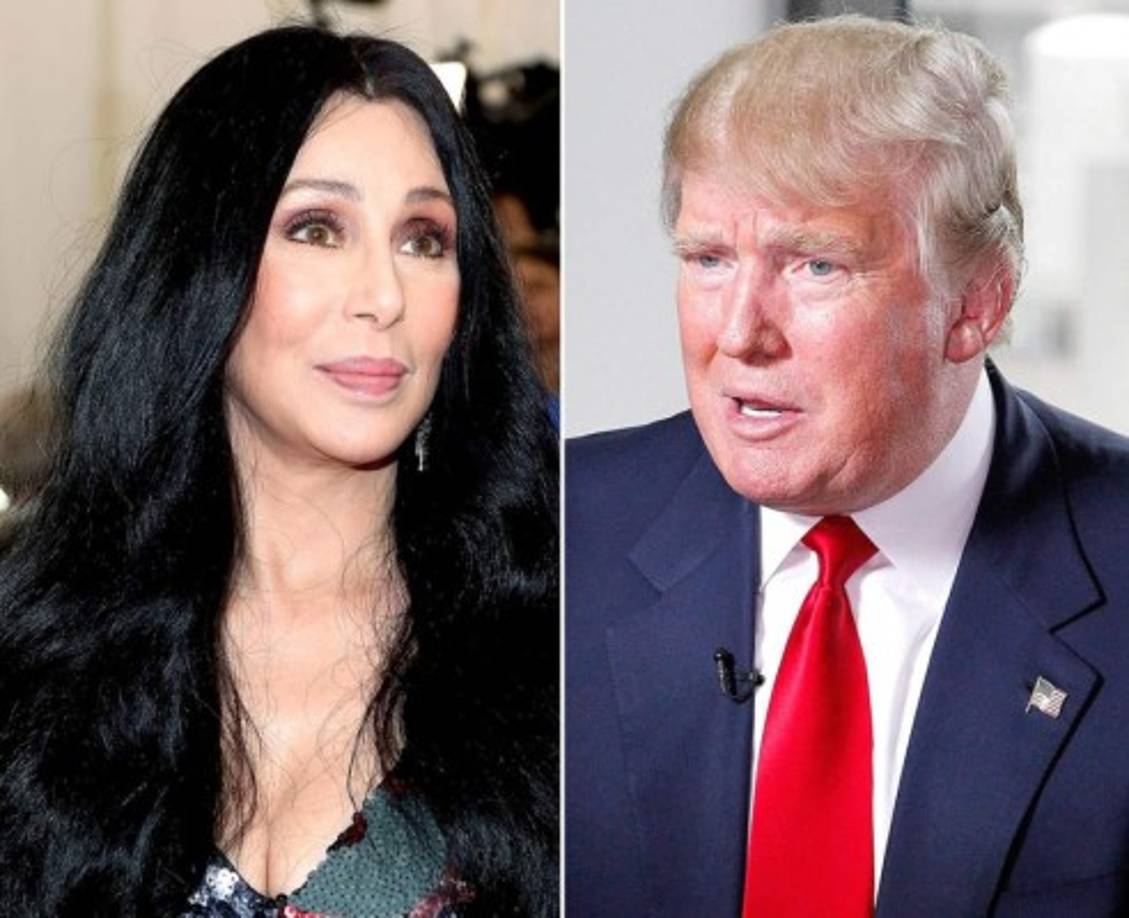 CHER. '¡El ego de Donald Trump está tan inflado como el [dirigible] Hindenburg! Su nombre aparece en el diccionario al lado de 'pend... insoportable'', disparó en Twitter la cantante sin pelos en la lengua.<br/><br/>