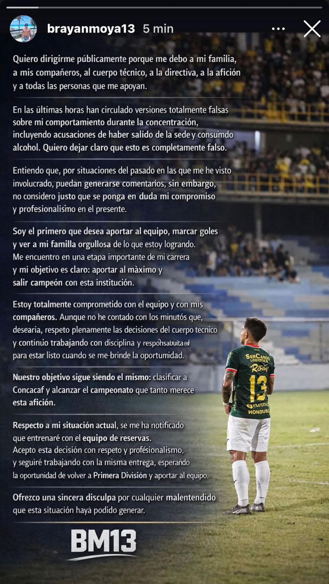 Brayan Moya impacta tras dejar el fútbol profesional: así se gana la vida en USA y México