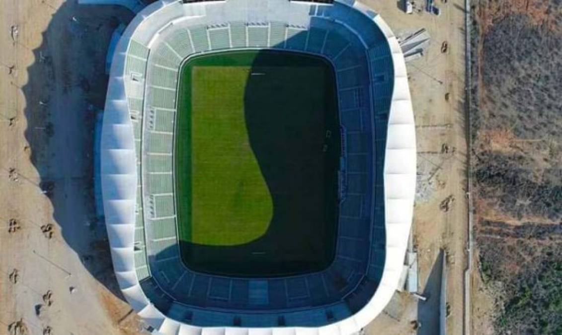 El estadio de Mazatalán tendrá un estacionamiento para más de dos mil autos.