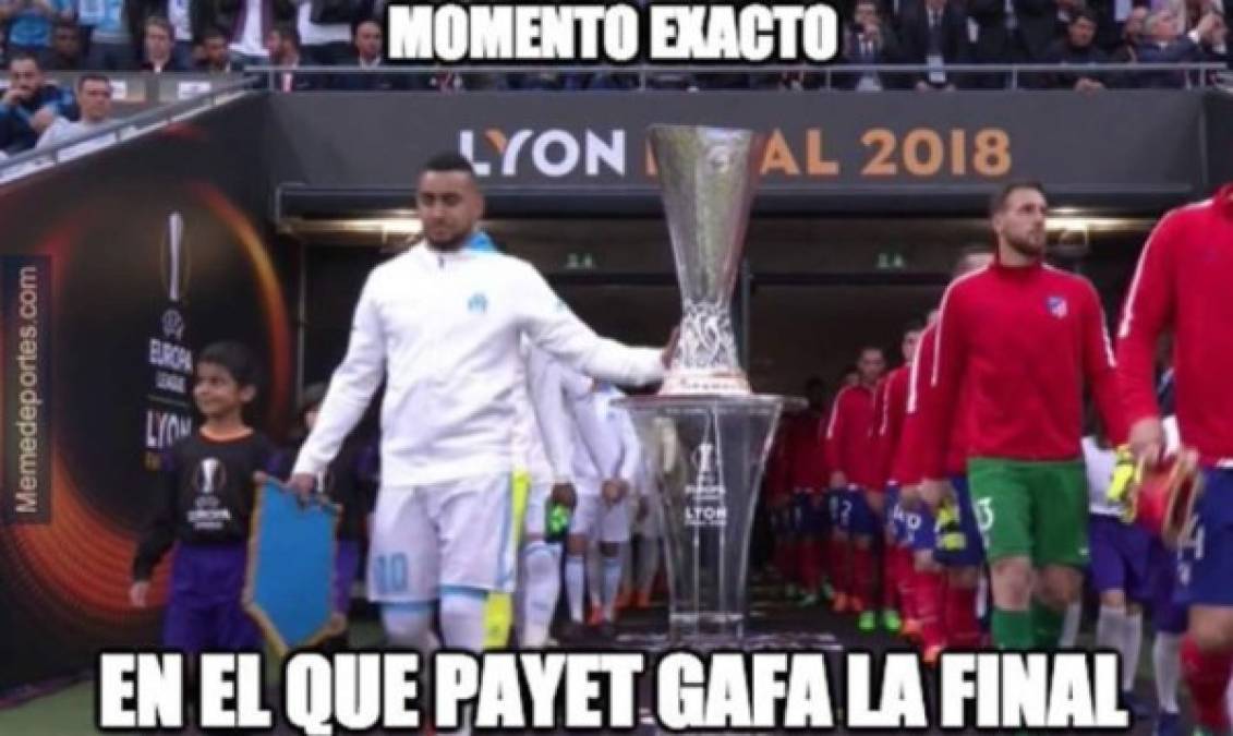 Dimitri Payet es uno de los protagonista de los memes de la final de la Europa League.