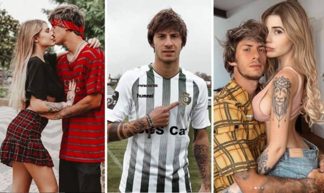 El futbolista italiano Mirko Antonucci fue despedido del equipo Vitória de Setúbal de Portugal por el material que subía a las redes sociales junto a su novia, una conocida influencer.