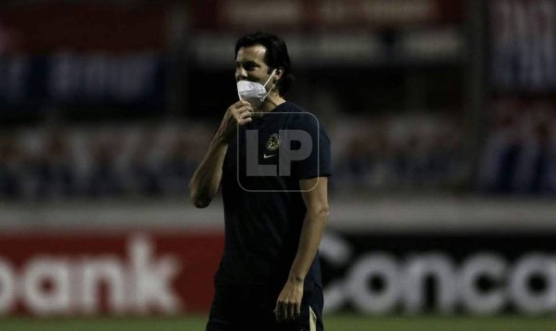 Santiago Solari, DT del América, vivió con mucha tranquilidad el duelo ante Olimpia.