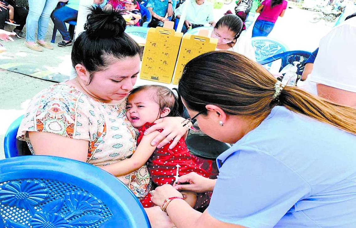 Reforzarán vacuna del sarampión