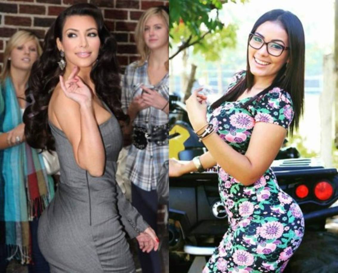 Las curvas de Kim Kardashian y Elsa Osegura.