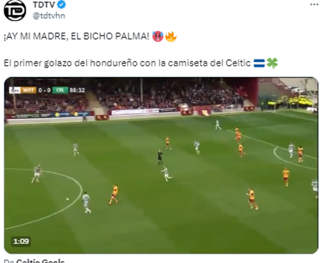 Pero no fue solo eso, las redes sociales explotaron y así reaccionaron tras el primer gol del hondureño con su nuevo equipo.