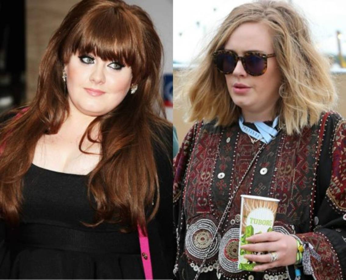 Los cambios de Adele en sus 27 años de vida.