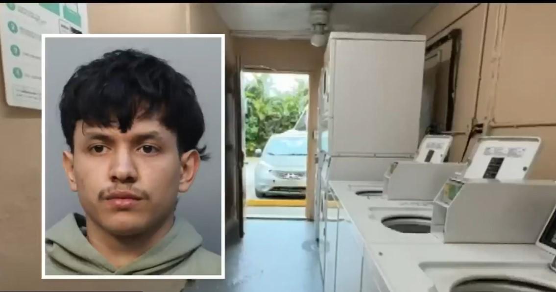Joven hondureño cae por intentar abusar de abuela en lavandería de Hialeah