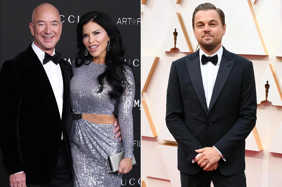 VIDEO: Novia de Jeff Bezos se “derrite” al conocer a Leonardo DiCaprio
