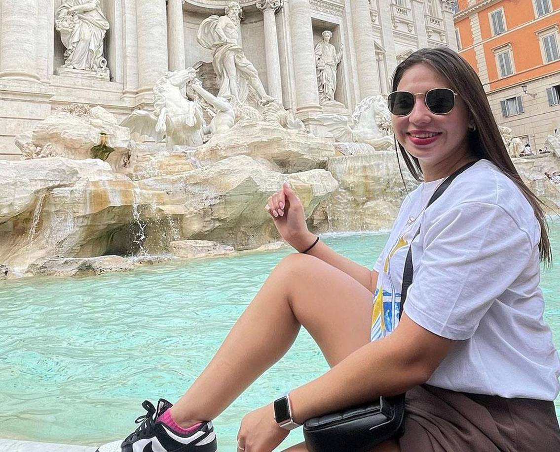 Otro de los países que visitó la bella Annie en los últimos meses fue Italia. 