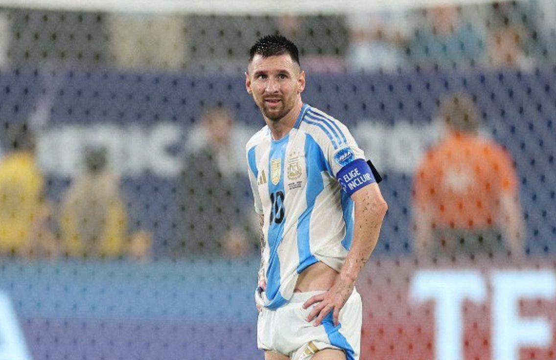 Messi y su queja pese a estar en la final de Copa América con Argentina