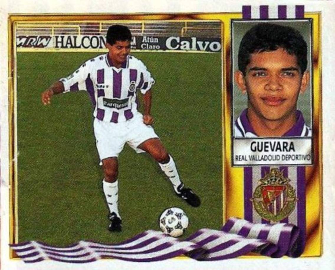Amado Guevara: El ex mediocampista llegó a jugar con el Valladolid en la temporada 95/96, jugó solamente 8 partidos.