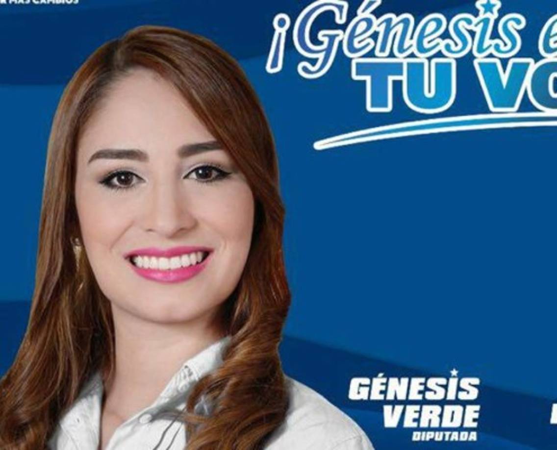 Genesis Verde, famosa por su encanto y talento musical, no alcanzó los votos para la diputación por el departamento de Francisco Morazán.
