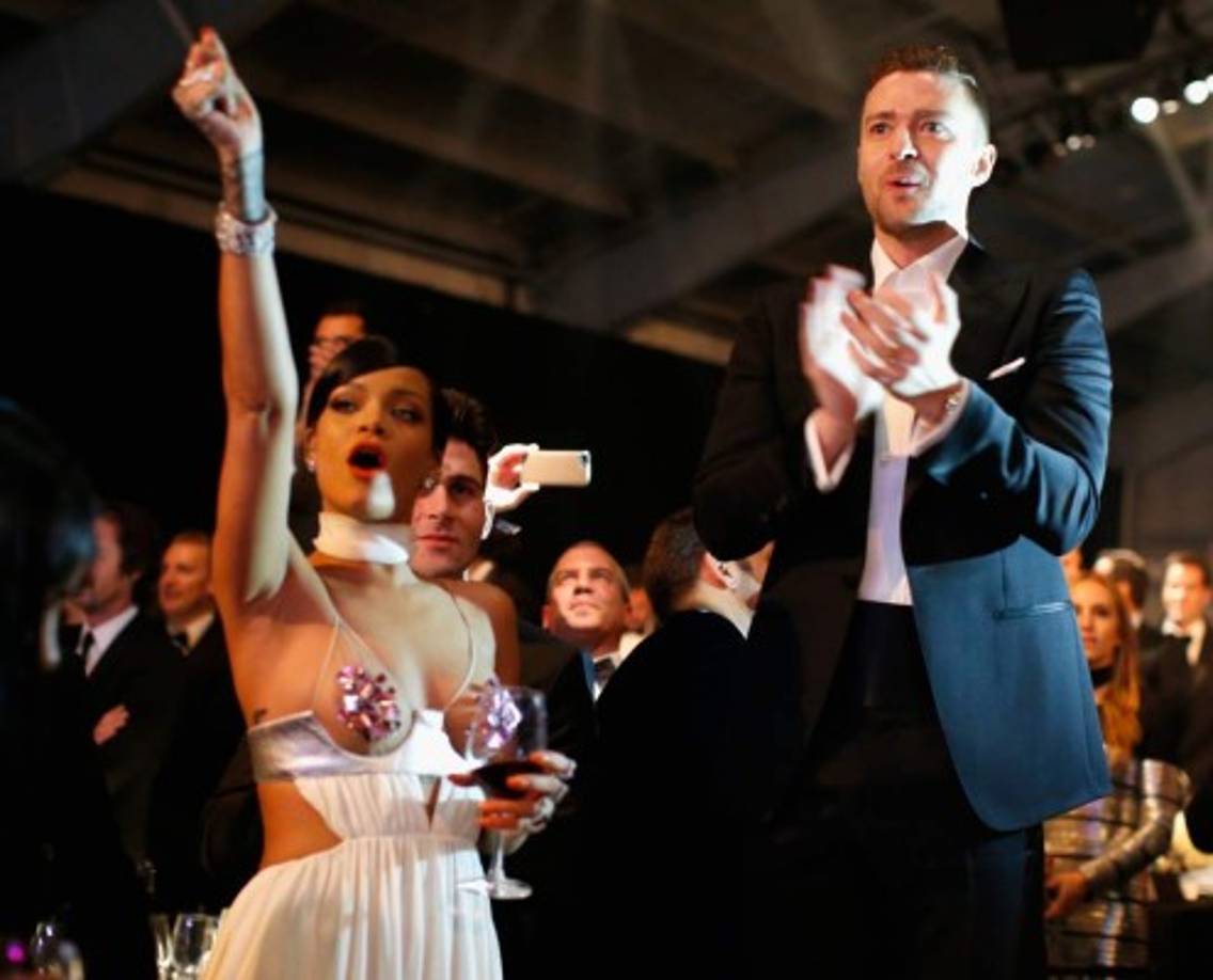 Rihanna y Justin Timberlake.