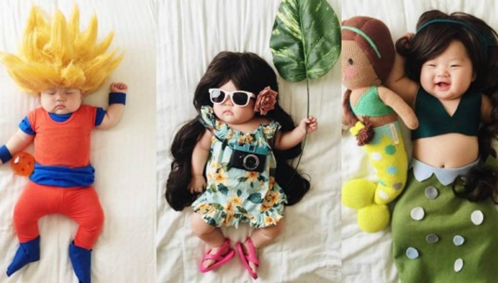 La bebé reina de los disfraces