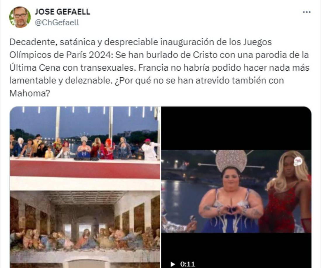  Algunos han sido críticos y han entrado en comparaciones sobre qué habría pasado si se hubiera hecho con una obra islámica o judía.