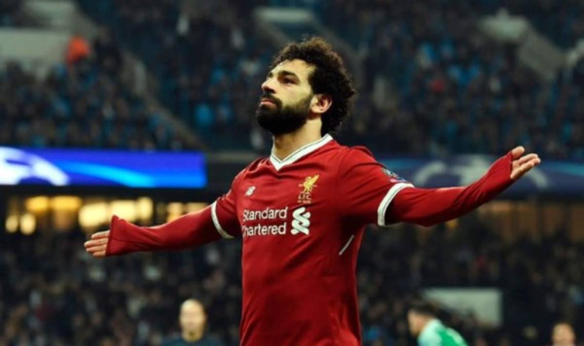 6. Mohamed Salah (Liverpool): El extremo egipcio sumó 22 goles (44 puntos) en la Premier League.