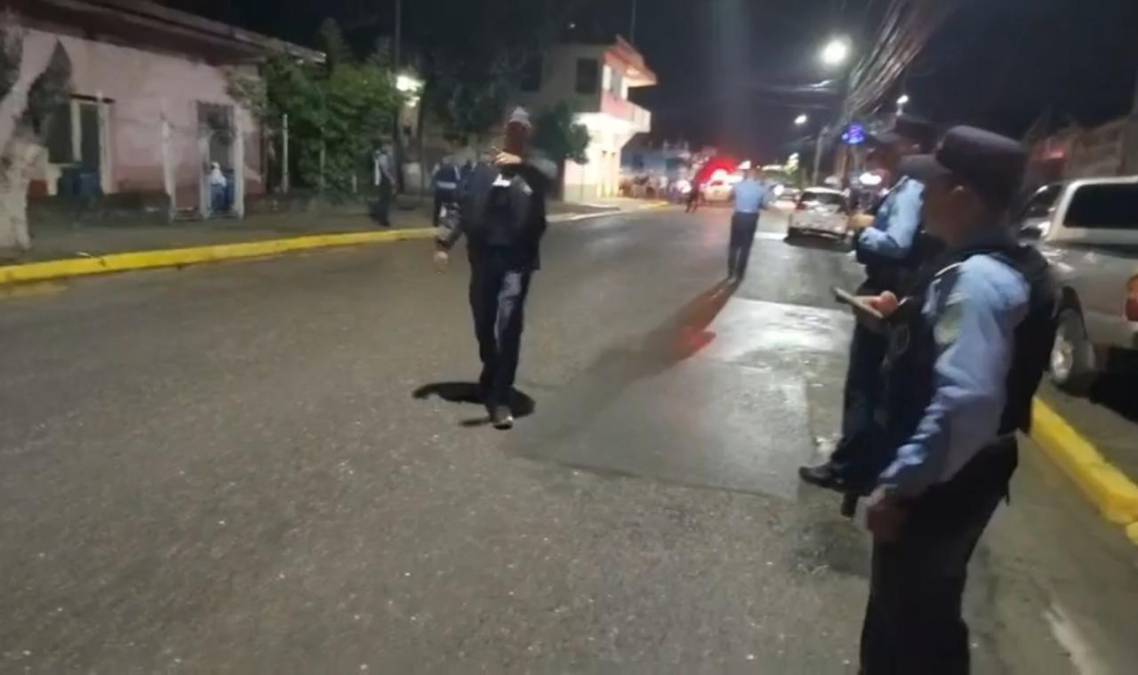 El agente policial está siendo velado este miércoles en El Progreso, Yoro. 