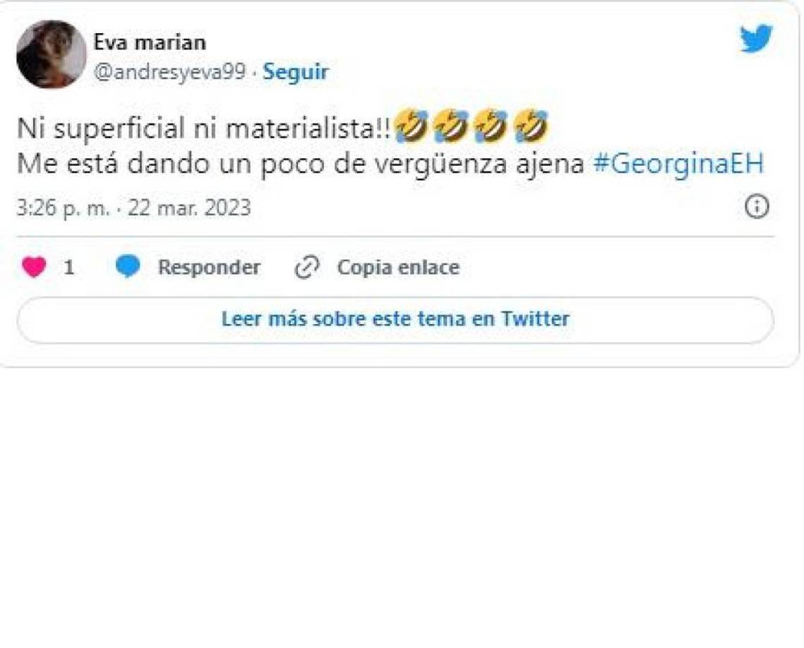 “Me está dando pena ajena”, comentó otro de los usuarios.