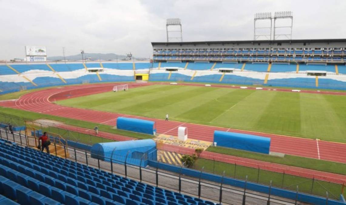 El coloso sampedrano está listo para albergar los duelos de la Selección de Honduras contra Panamá y Trinidad y Tobago.