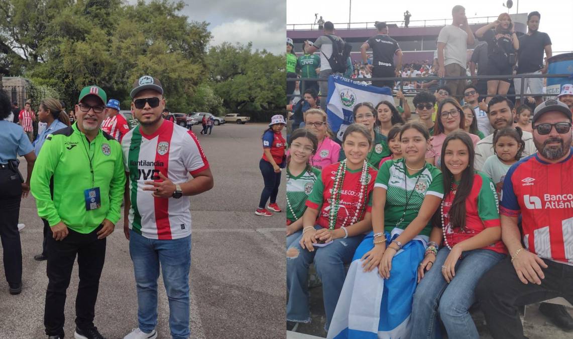 El clásico Olimpia vs Marathón se disputó en New Orleans y se contó con un espectacular ambiente previo al pitazo inicial.