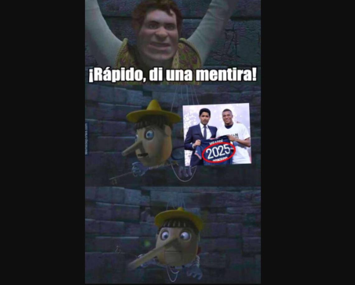 Mbappé causa terribles burlas al Barcelona y Cristiano Ronaldo es recordado en los memes