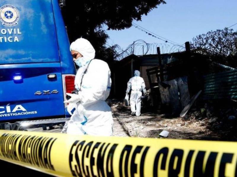 Personal de Medicina Forense en una escena del crimen | Fotografía de referencia