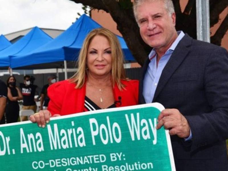 La Doctora Ana María Polo.