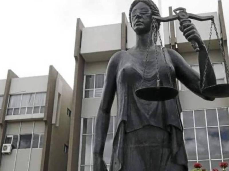 Foto de archivo del edificio de la Corte Suprema de Justicia en Tegucigalpa.