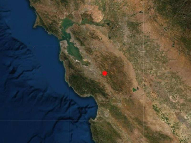 El epicentro del sismo se localizó cerca de la bahía de San Francisco.