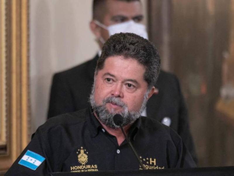 Foto de archivo del exministro de Seguridad, Ramón Sabillón.