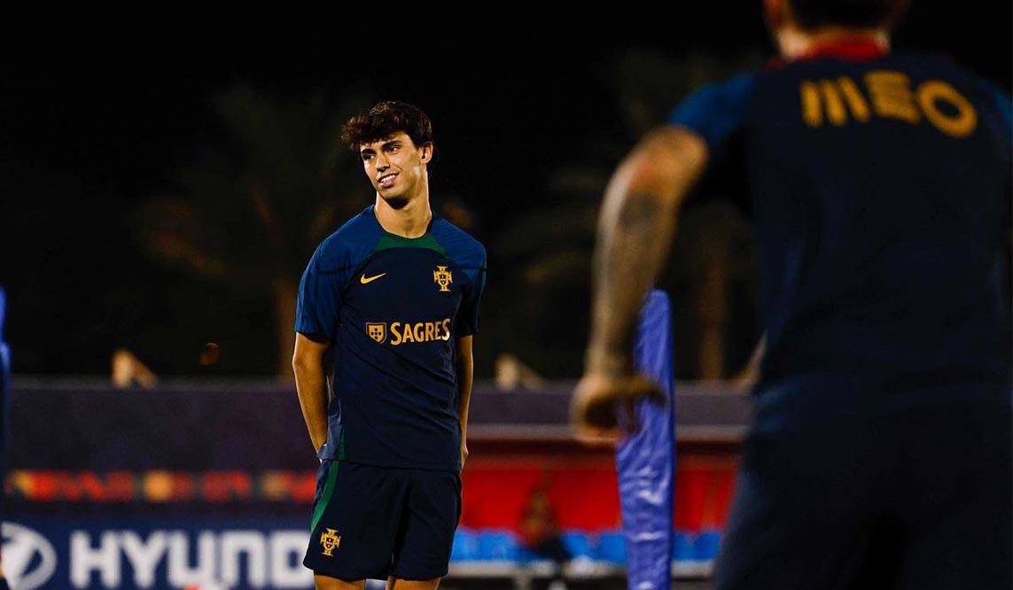 Joao Félix forma parte de la selección de Portugal.