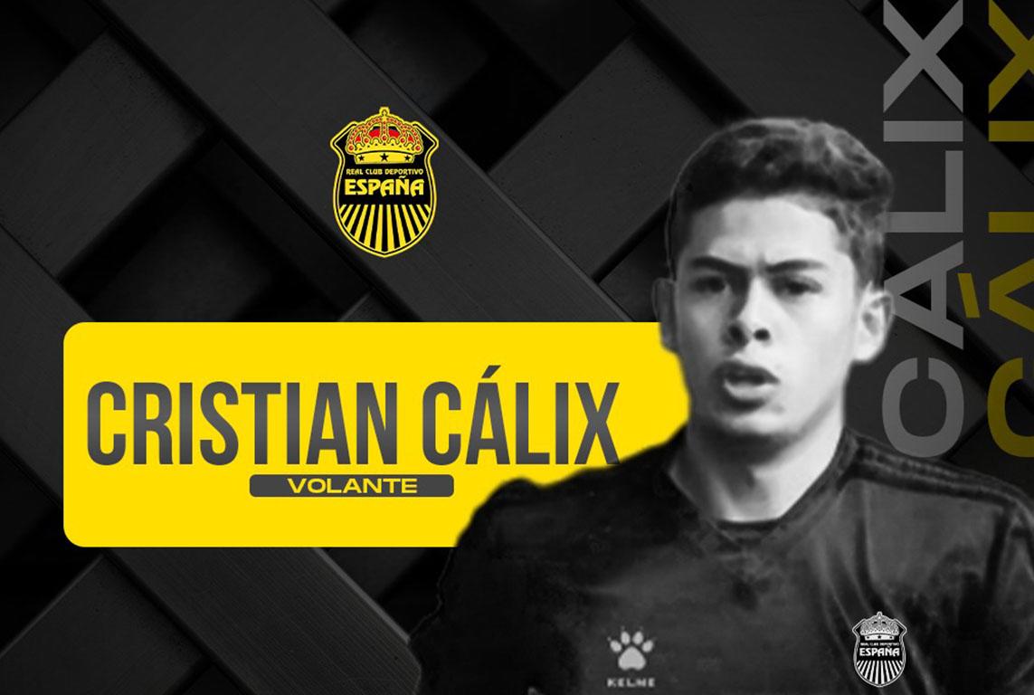 Real España hace oficial el fichaje de Cristian Cálix