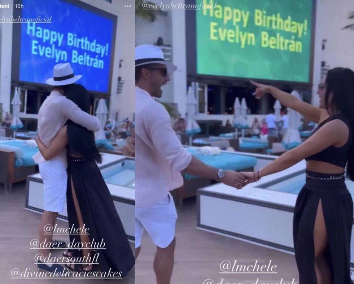 Toni Costa defiende a su novia Evelyn Beltrán: “Ella no rompió nada”