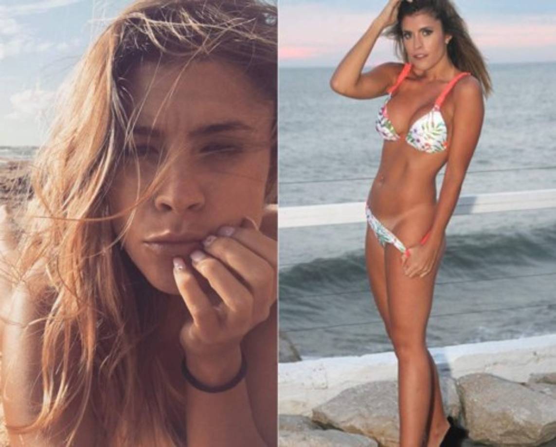 Ella es Florencia, la bella hija de Cosme Zaccanti, entrenador argentino. Dirige al Deportivo Lasallano de su país.