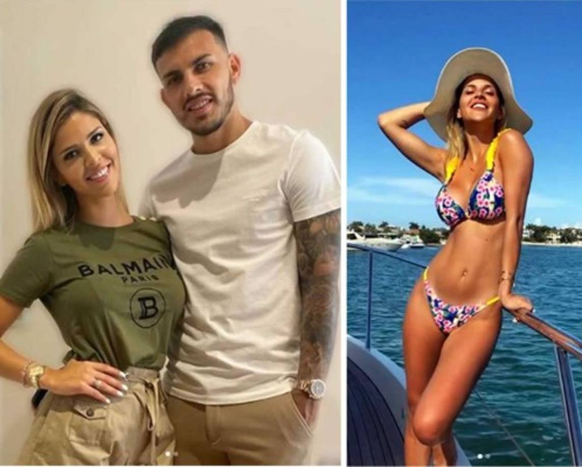 Camila Galante - Ella es la esposa del mediocampista argentino Leandro Paredes del PSG.