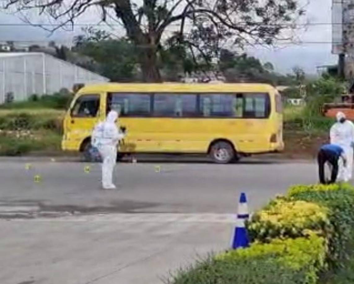 Rosa Natarén compañera de hogar de la victima contó que ella también iba a ir en el bus, pero que al final su esposo se marchó solo.